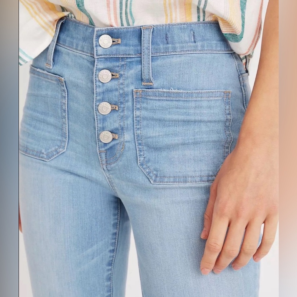 Madewell Cali Demi- Boot Cut High Rise Jeans